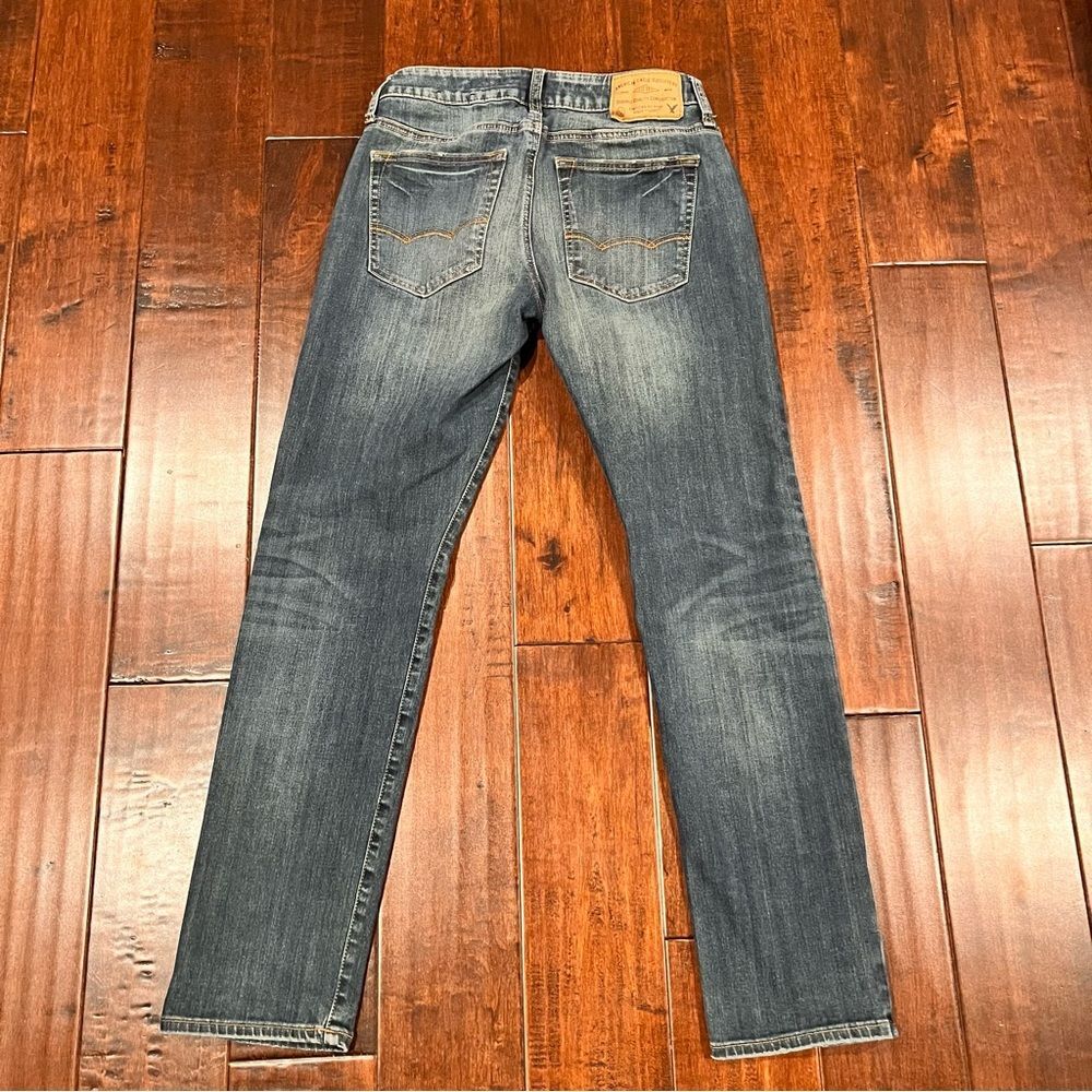 American Eagle Outfitters Men’s Dark Blue Slim Jeans Denim Size 28x30